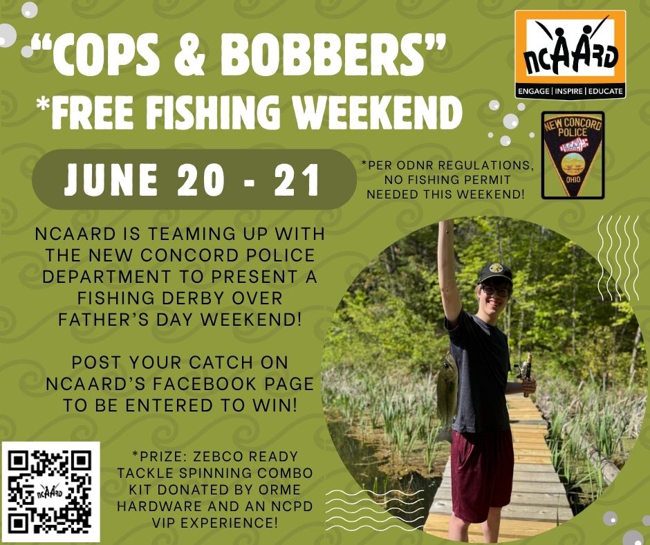 “Cops & Bobbers” Free Fishing Weekend